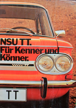NSU Prinz TT Modelprogram 1971 Carbrochure (10442)